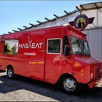 Vente directe d'usine Pizza-deux étages Bus de luxe à deux étages camion de boisson Mobile caravane de restauration rapide