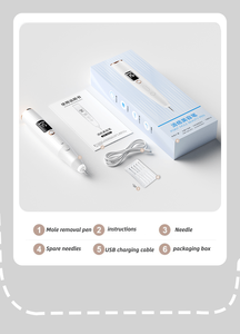 ปากกาลบไฝแบบชาร์จไฟได้15ระดับอุปกรณ์กำจัดจุดแบบพกพาเครื่องมือกำจัดกระสำหรับร้านเสริมสวยและบ้าน - Product Image 6