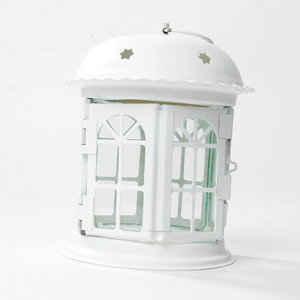 Fournitures de mariage romantique européen bougeoir en verre de fer créatif ameublement bijoux ornements modèle maison bougeoirs - Product Image 4