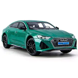 뜨거운 1:24 아우디 RS7 DieCast 합금 자동차 모델 소년 장난감 차량 다이캐스트 및 장난감 슈퍼카 수집품 어린이 장난감 자동차