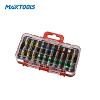 Jeu de 20 embouts de visseuse à chocs en acier S2, embouts magnétiques hexagonaux de 1/4 pouce, accessoires pour outils électriques pour la réparation de perceuses