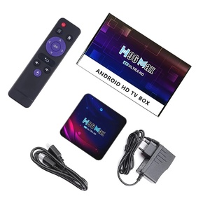 H96 <span class=keywords><strong>V11</strong></span>กล่องสมาร์ททีวีแอนดรอยด์11 4GB 64GB 4K 60Hz H.265 HDR10สำหรับ Quad-Core Rockchip 3318สำหรับเครื่องเล่นมีเดีย - Product Image 1