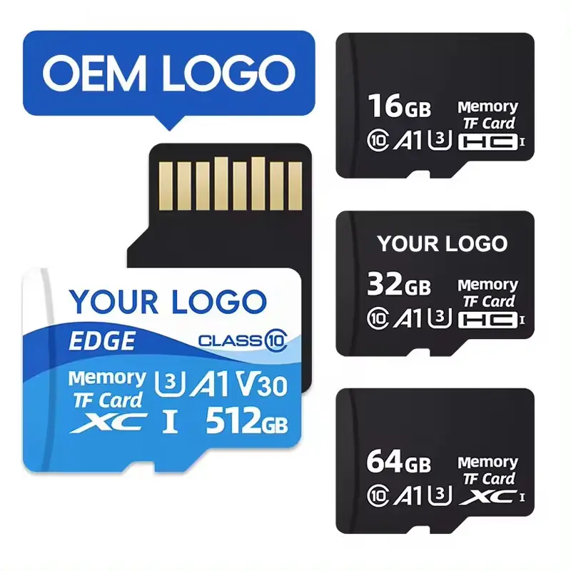 100% Original Clase 10 a granel 32 GB TF tarjeta de memoria 64GB 32 GB 16GB tarjeta SD 128GB 32 GB