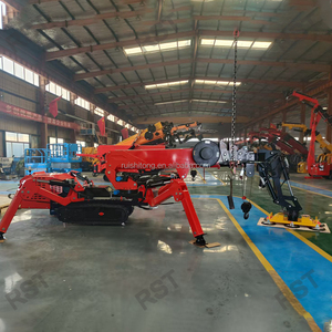 Grue araignée RST L-443 de <span class=keywords><strong>3</strong></span> tonnes avec ventouse pour verre, télécommande, nacelle et flèche de déplacement - Product Image 6