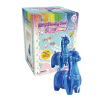 Vente en gros d'usine-DIY Fluid Bear Set Handmade Customize Animal Designs Violent Bear Fluid Painting Kit Pvc Vinyl Model