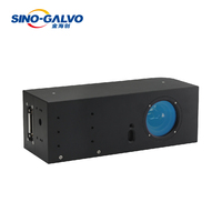 Scanner galvanométrique à focalisation dynamique laser vert 532 nm pour marquage, découpe, gravure et perçage du verre