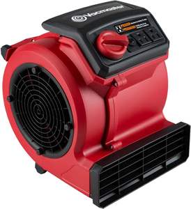 <span class=keywords><strong>Vacmaster</strong></span> Red Edition AM201 1101 550 CFM Portable Air Mover Secador de pisos y alfombras para secado y enfriamiento - Product Image 1
