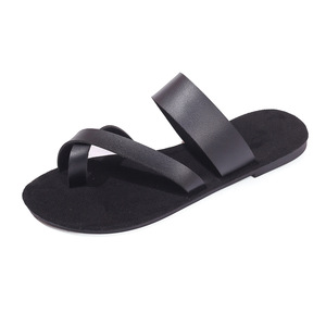 New Arrival Summer New Toe-up Flip-flops Women's Large Size Casual Sandals Women's Comfortable Flat for Women Slipper - Product Image 5