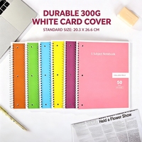 Carnet à spirale plat professionnel américain en gros, 80 g/m², pages lignées perforées, journal d'agenda quotidien