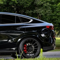 Jantes en alliage d'aluminium forgé sur mesure, usinées CNC, multi-branches, noires, pour Porsche Cayenne Range Rover, directement de l'usine