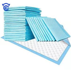 Dành cho người lớn dùng một lần không thấm nước Điều Dưỡng underpads cho nam giới phụ nữ bán buôn màu xanh nhà vệ sinh mô cho không kiểm soát giường nệm PEE Pads - Product Image 1