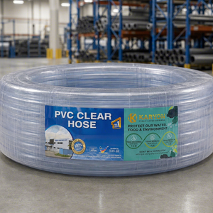 PVC Clear <b>Hose</b> 4mm-50mm Inner Diameter <b>30m</b> Length Flexible Multi-Function Water Air Transfer Industrial Use - Product Image 1