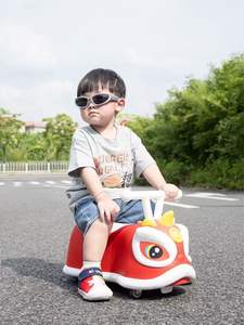 Coche De León chino Coche de yo-yo lindo para niños Coche de juguete antivuelco - Product Image 2