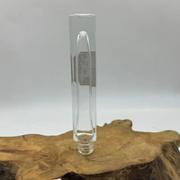 Flacon pulvérisateur de parfum en verre vide de 10 ml en gros avec pompe pulvérisatrice en aluminium anodisé à vis de 13 mm pour récipient de distribution de liquides