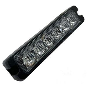 Étanche IP65 blanc led stroboscopique lumières 3W 6 led stroboscope voyant ambre balise 21 modes 12v 24v led stroboscopique voyant d'avertissement - Product Image 3