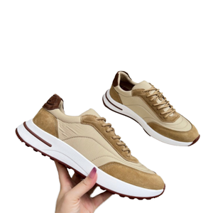 Célèbres baskets de luxe LP pour hommes en cuir, respirantes, lumineuses, style espadrilles, chaussures de marche décontractées et tendance - Product Image 4