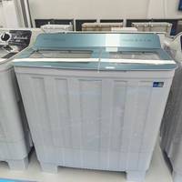 Lave-linge semi-automatique à double cuve OEM 12 kg, grande capacité, lavage et essorage, électroménager