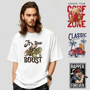 T-shirts personnalisés à motifs de dessins animés pour impression cinématographique, en PET écologique, imperméables, durables, lavables, avec design de <span class=keywords><strong>transfert</strong></span> thermique - Product Image 1