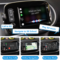 Fortwo Forfour sans fil Apple CarPlay adaptateur voiture multimédia MMI Box Android Auto CarPlay décodage Box pour 2016 - 2019 Smart