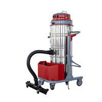 Aspirateur industriel antidéflagrant pour ateliers d'usine, haute puissance, charge sans fil, compatible eau et poussière, et forte aspiration.