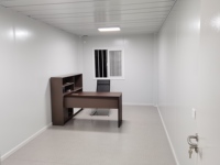 Maisons conteneurs modulaires portables en bois, démontables, de 10 à 40 pieds, en kit, respirantes, avec entrée, chambre, salle de bain et extérieur d'appartement