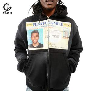 Sudadera con Capucha Personalizada de Alta Calidad con Estampado de Foto Personalizada, Sudadera Unisex de Moda Urbana, OEM ODM - Product Image 1