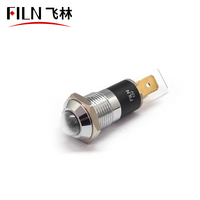FILN IP67 14mm 12V LED Système de filtre à eau pour robinet Brita avec indicateur lumineux Chrome Certification UL pour composants électroniques