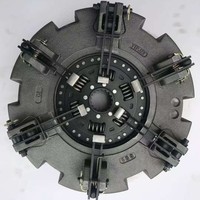 Jiying Ensemble de plaque de pression à double embrayage 12 pouces 16 cannelures pour YTO LX904-1204 / Foton Lovol TD904-1204 OEM 231004910 PL-02103-0732-10