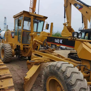 รถเกรดเดอร์มือสอง Caterpillar 140K ระดับมืออาชีพ รุ่นปี 2018 ใช้งานมาแล้ว 2500 ชั่วโมง น้ำหนัก 21000 กิโลกรัม ประสิทธิภาพการทำงานสูง ขับขี่มั่นคง - Product Image 1