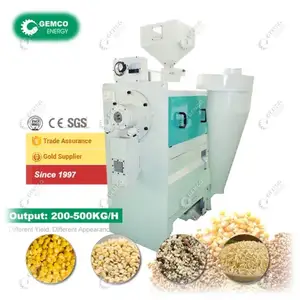 China BEST Maize Rice Lentil Corn Wheat Peeling Machine for Dry Wet Dehulling Dehusking Black Gram Millet Broad Bean