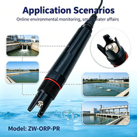 Sonde de qualité de l'eau RS485, capteur ORP, contrôleur de mesure ORP, analyseur redox en ligne, Modbus RTU, IP68, aquaculture