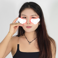 Coussinet pour les yeux Dispositif de beauté Patch pour les yeux LED Dispositif de lumière rouge Patch pour les yeux de beauté