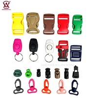 Sangle de harnais personnalisée sac personnalisé autres pièces boucle de ceinture réglable en plastique robuste boucle de sangle serrure
