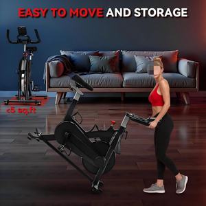 ONESTARSPORTS Bicicleta Estática para Gimnasio en Casa, Bicicleta de Ejercicio Interior, Bicicleta de <span class=keywords><strong>Spinning</strong></span> para Ejercicios Aeróbicos - Product Image 5