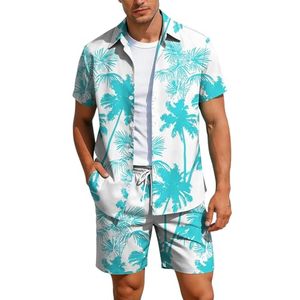 Conjunto de Camisa de Verano para Hombre, Corte Holgado, Transpirable y Elegante, Perfecto para Vacaciones. - Product Image 3