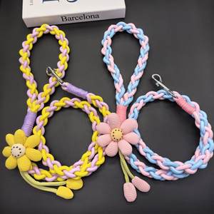 Hand-Woven <strong>Dog</strong> Leash for Medium and Large <strong>Dogs</strong> - 1.2M, Heavy-Duty 4-Strand Braided Design, in Stock and Customizable - Product Image 3