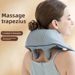 Masajeador de Hombros y Cuello con Compresión Térmica, Vibración y Terapia Infrarroja - Dispositivo de Cuidado del Cuello Tipo Chal - Product Image 2