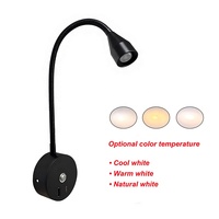Lampe de lecture LED 12V flexible à col de cygne pour camping-car, bateau, yacht, caravane, camion, motorhome
