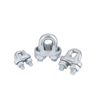 Hebei Factory Supply Fasteners Cable End Connections Clips Wire Rope Clamps Huge Quantity in Stock