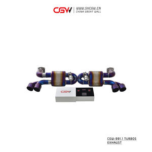 Vente directe d'usine, silencieux d'échappement CGW Performance Sound Valve Catback pour <span class=keywords><strong>Porsche</strong></span> <span class=keywords><strong>911</strong></span> 991.1 Turbo S - Product Image 2