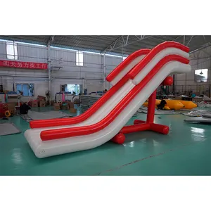 Large Inflatable Yacht Slide Aqua Slide Water Park