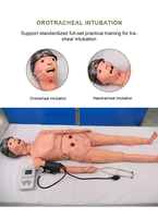 Maniquí de Entrenamiento Avanzado para el Cuidado de Ancianas, Simulador de Paciente Geriátrico de Cuerpo Completo para Hospitales, Escuelas de Enfermería y Entrenamiento Clínico