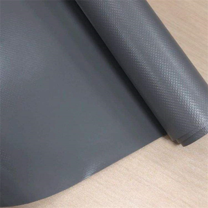 18oz Lona PVC Vinyl Coated Water Resistant Red Orange White Color Tarpaulin - Product Image 2