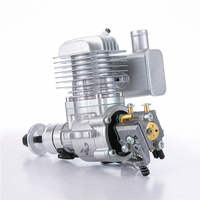 Moteur à essence RCGF Stinger 26cc RE à échappement latéral pour avion modèle télécommandé à deux temps à aile fixe en métal