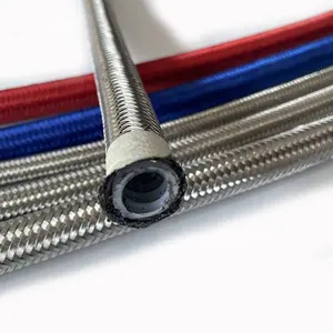 Manufacturer's Direct Sales Of High-temperature And Corrosion-resistant Steel Wire Braided PTFE Hose