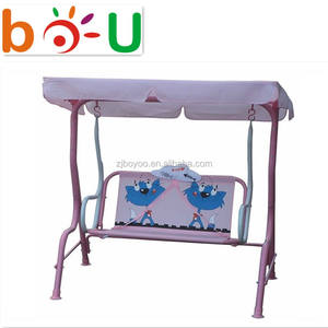 Balançoire pour enfants au design coloré personnalisé Ensemble de meubles de salon suspendus à baldaquin pour enfants - Product Image 6