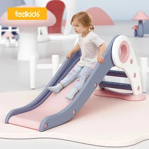 Feiqitoy Children Plastic Slide And Swing Toys Kids Slides Indoor Plastic For Baby Playground Equipment Set