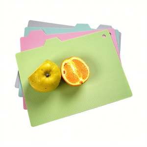 Hot Sale PP <b>Plastic</b> Cutting Board Non-Slip Textured Design Pp Material Safe <b>Plastic</b> Chopping Boards - Product Image 1