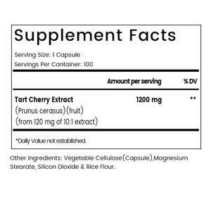 Compléments alimentaires à base de plantes OEM, capsules de cerise acide, vente chaude pour adultes, non destiné aux adolescents, aux enfants ou aux femmes enceintes - Product Image 2