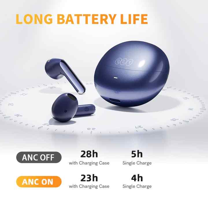 Newest QCY AilyBuds Pro+ HT10 Pro+ Wireless Headset In-ear Noise Cancelling Headphones Wireless Sports Gaming Earphones Control